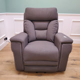 CLEARANCE The Ultra Comfort - 5 Motor Riser Recliner & Sleeping Chair - Anthracite - CLEARANCE-2341