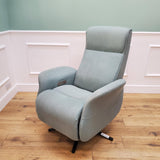 CLEARANCE The Astral - 360 Swivel Dual Motor Riser Recliner with Heat & Massage - Sage - CLEARANCE-2343