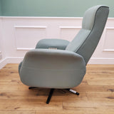 CLEARANCE The Astral - 360 Swivel Dual Motor Riser Recliner with Heat & Massage - Sage - CLEARANCE-2343
