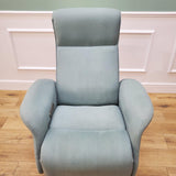 CLEARANCE The Astral - 360 Swivel Dual Motor Riser Recliner with Heat & Massage - Sage - CLEARANCE-2343