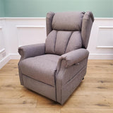 CLEARANCE The Thames - Lateral Back Dual Motor Riser Recliner - Antelope CLEARANCE-2374