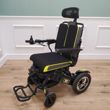 CLEARANCE The Ultra Comfort Elite - Reclining, Long-Range, Airline Friendly Folding Power Wheelchair with Bluetooth Remote & Raised Leg Platform - CLEARANCE-2391