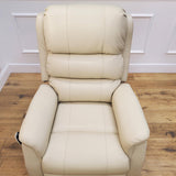 CLEARANCE The Avon - Dual Motor Riser Recliner - Cream CLEARANCE-2416