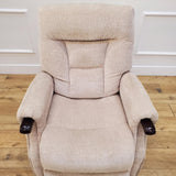 CLEARANCE The Wye - Dual Motor Knuckle Arm Riser Recliner Chair - Stone CLEARANCE-2545