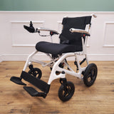 CLEARANCE The Halo Carbon Fiber - 12.9kg Airline Friendly Ultra Lightweight Folding Travel Electric Wheelchair CLEARANCE-2547