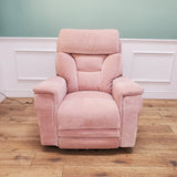 CLEARANCE The Ultra Comfort - 5 Motor Riser Recliner & Sleeping Chair - Pink CLEARANCE-2566