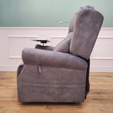 CLEARANCE The Highgrove - Luxury 4-Motor Riser Recliner - Palladium Grey CLEARANCE-2579