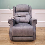 CLEARANCE The Highgrove - Luxury 4-Motor Riser Recliner - Palladium Grey CLEARANCE-2579