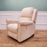 CLEARANCE The Bourne - Dual Motor Riser Recliner - Cream CLEARANCE-2592