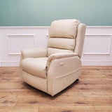 CLEARANCE The Avon - Dual Motor Riser Recliner - Cream CLEARANCE-2709