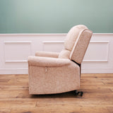 CLEARANCE The Bourne - Dual Motor Riser Recliner - Cream CLEARANCE-2780