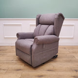 CLEARANCE The Thames - Lateral Back Dual Motor Riser Recliner - Graphite CLEARANCE-2795