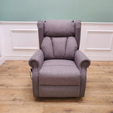 CLEARANCE The Thames - Lateral Back Dual Motor Riser Recliner - Graphite CLEARANCE-2796