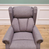 CLEARANCE The Thames - Lateral Back Dual Motor Riser Recliner - Graphite CLEARANCE-2796