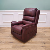 CLEARANCE The Avon - Dual Motor Riser Recliner - Burgundy CLEARANCE-2808