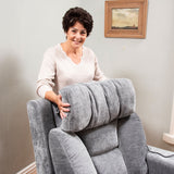 The Ultra Comfort - 5 Motor Riser Recliner & Sleeping Chair - Grey