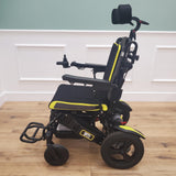 CLEARANCE  The Ultra Comfort Elite - Reclining, Long-Range, Airline Friendly Folding Power Wheelchair with Bluetooth Remote & Raised Leg Platform - CLEARANCE-2276