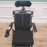 CLEARANCE  The Ultra Comfort Elite - Reclining, Long-Range, Airline Friendly Folding Power Wheelchair with Bluetooth Remote & Raised Leg Platform - CLEARANCE-2276
