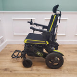 CLEARANCE The Ultra Comfort Elite - Reclining, Long-Range, Airline Friendly Folding Power Wheelchair with Bluetooth Remote & Raised Leg Platform - CLEARANCE-2311