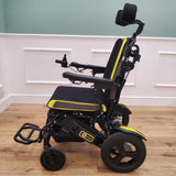 CLEARANCE  The Ultra Comfort Elite - Reclining, Long-Range, Airline Friendly Folding Power Wheelchair with Bluetooth Remote & Raised Leg Platform - CLEARANCE - 2285