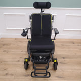 CLEARANCE  The Ultra Comfort Elite - Reclining, Long-Range, Airline Friendly Folding Power Wheelchair with Bluetooth Remote & Raised Leg Platform - CLEARANCE - 2285