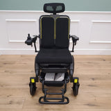 CLEARANCE The Ultra Comfort Elite - Reclining, Long-Range, Airline Friendly Folding Power Wheelchair with Bluetooth Remote & Raised Leg Platform - CLEARANCE - 2316
