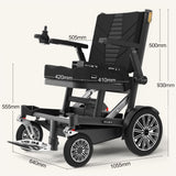 The Flyer HD - Premium High User Weight Folding Electric Wheelchair