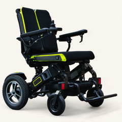 The Sturdy - Long Range Folding Electric Wheelchair with Heated Seat