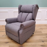 CLEARANCE The Thames - Lateral Back Dual Motor Riser Recliner - Grey