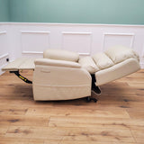 CLEARANCE The Avon - Dual Motor Riser Recliner - Cream -CLEARANCE-2222