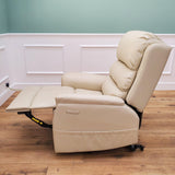CLEARANCE The Avon - Dual Motor Riser Recliner - Cream -CLEARANCE-2222