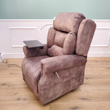 CLEARANCE The Highgrove - Luxury 4-Motor Riser Recliner - Palladium Brown -CLEARANCE-2274